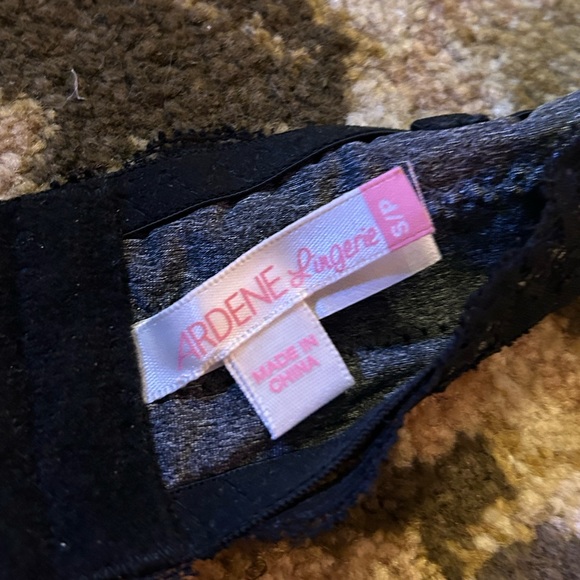 Strapless grey with black lace bra - Picture 6 of 6